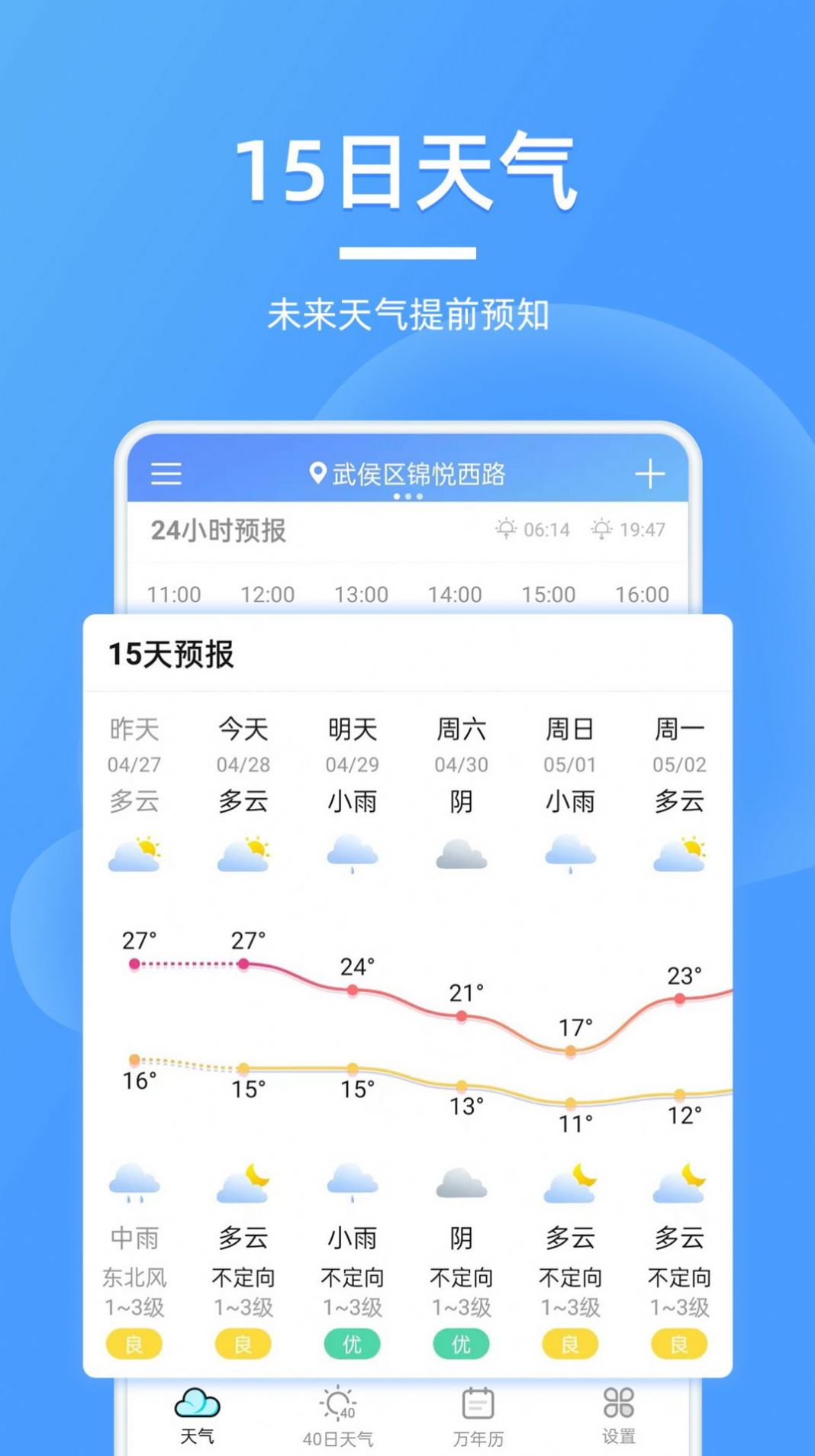 全能天气预报